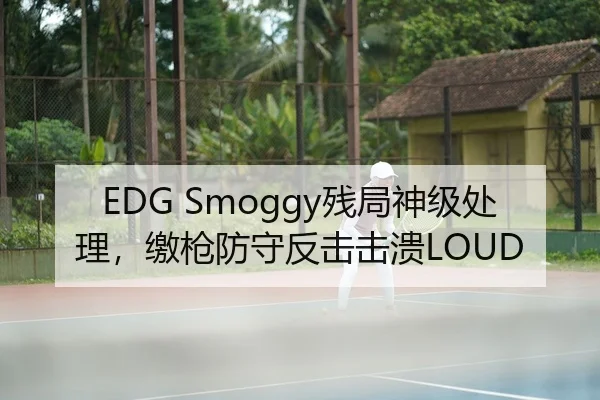 EDG Smoggy残局神级处理，缴枪防守反击击溃LOUD - yaxin